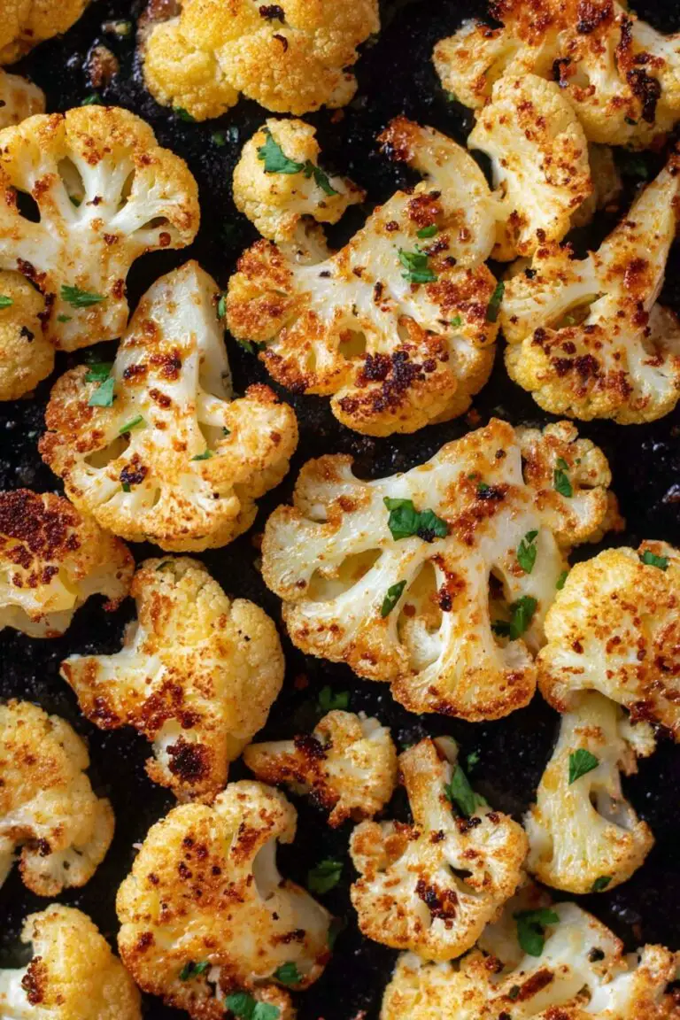Oven-Roasted Cauliflower Recipe