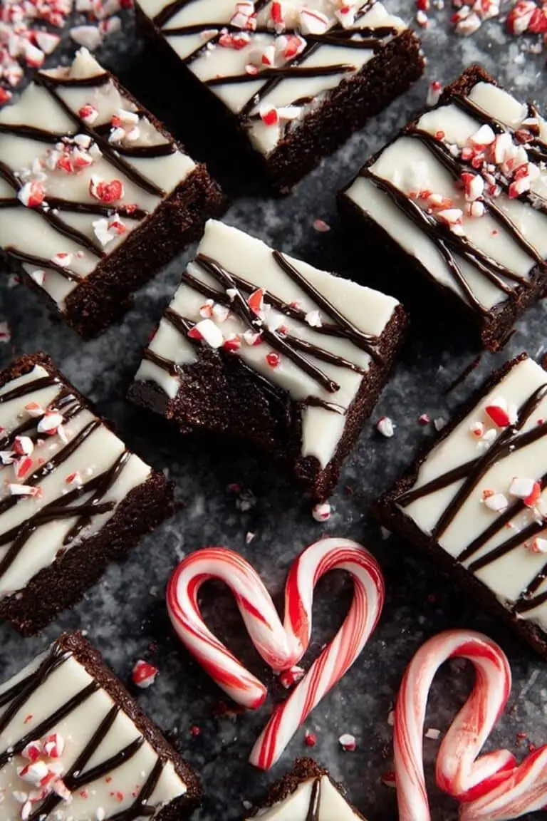 Peppermint Brownies with Cream Cheese Frosting Recipe