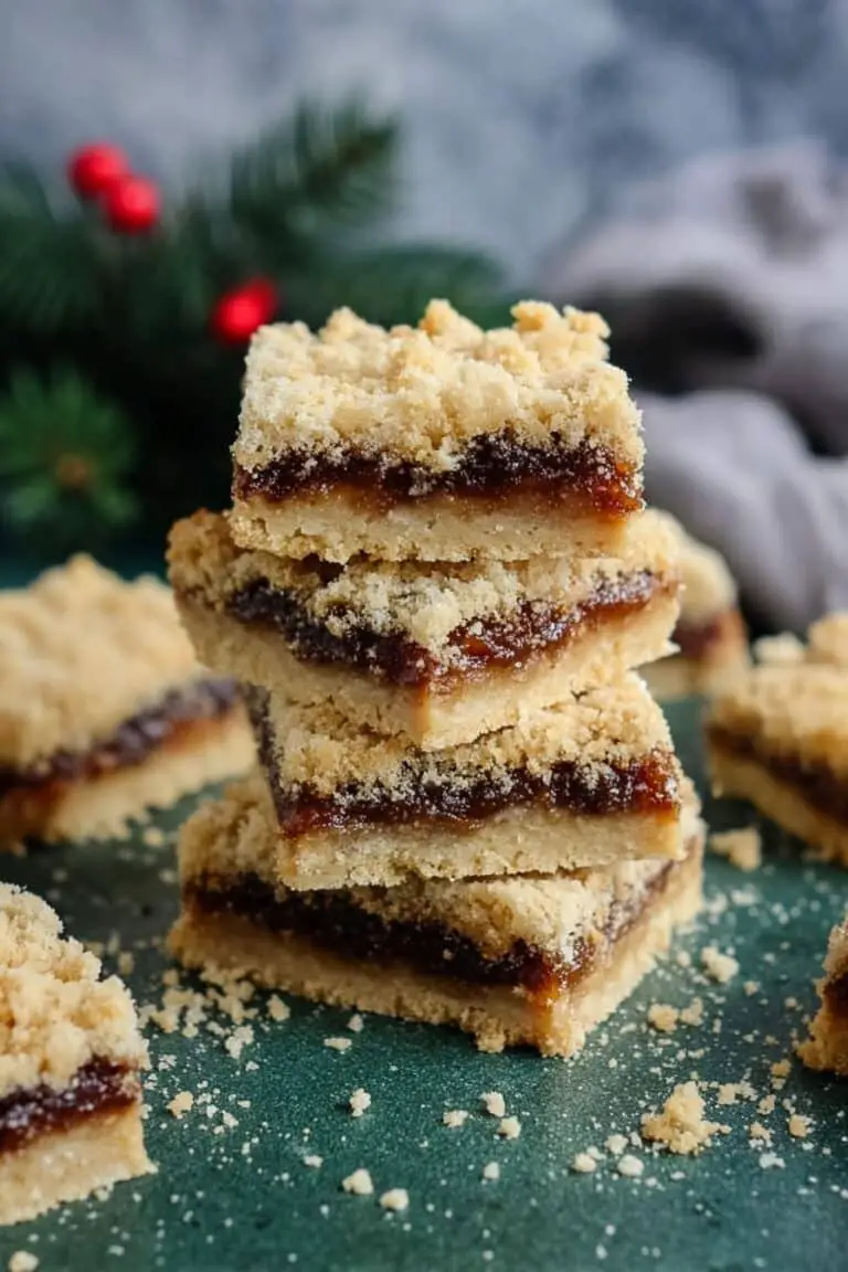 Mince Pie Crumble Bars Recipe