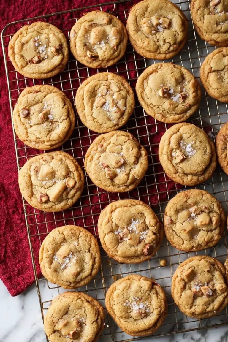 Brown Butter Toffee Cookies Recipe