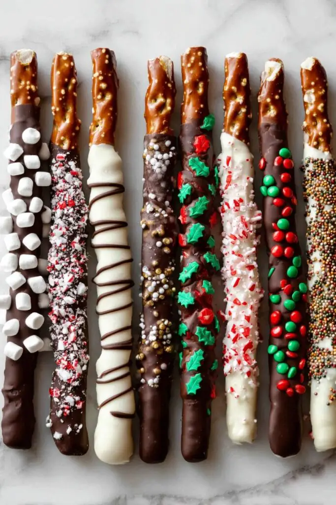 Chocolate Covered Pretzel Rods Recipe