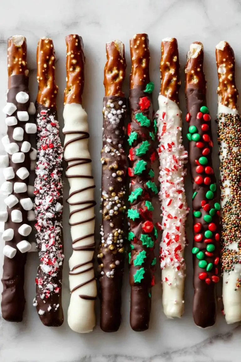 Chocolate Covered Pretzel Rods Recipe