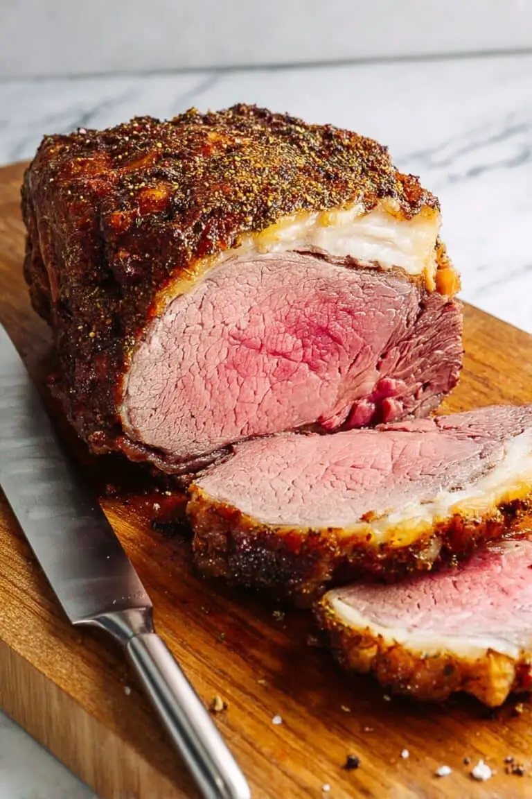 Perfect Garlic Herb Prime Rib Recipe