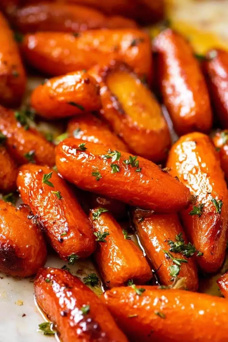 Brown Sugar Roasted Carrots Recipe