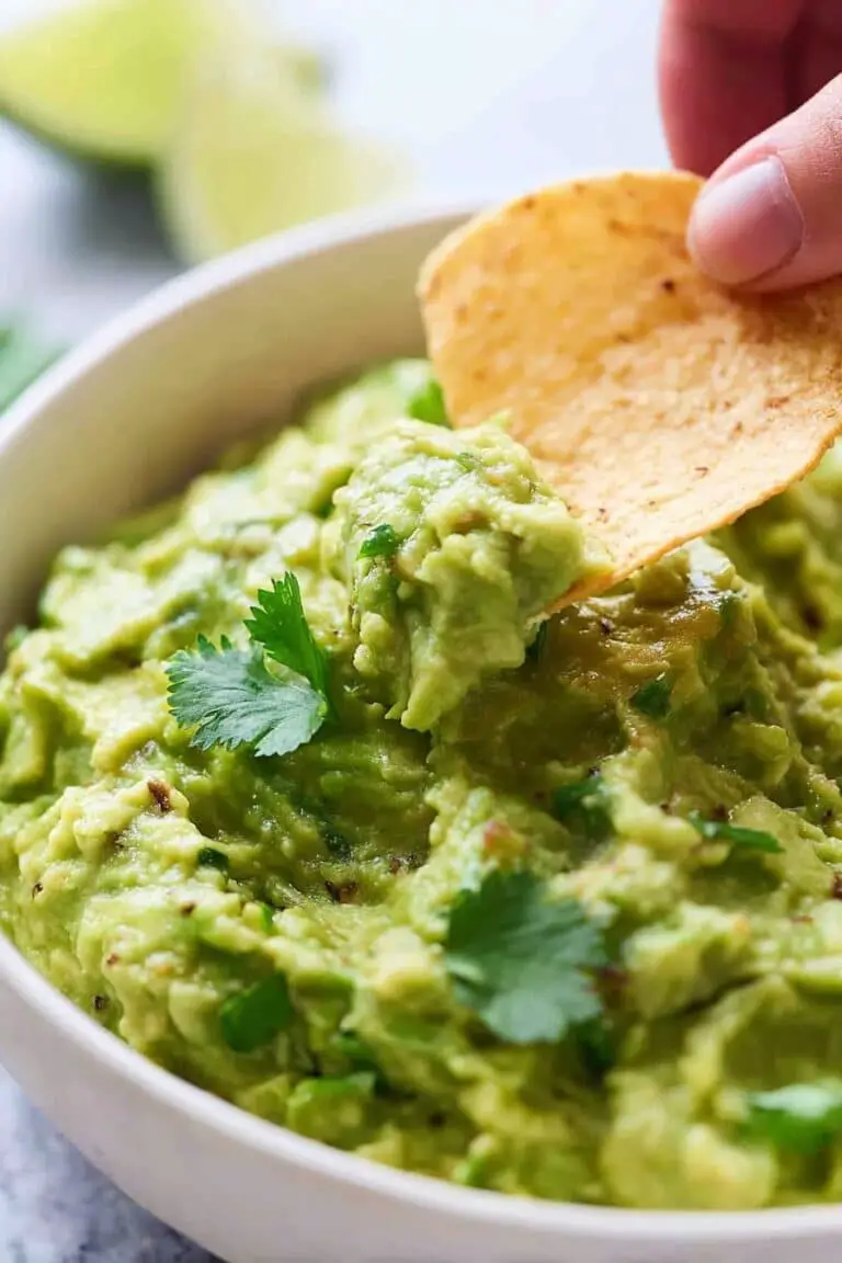 Easy Homemade Guacamole Recipe