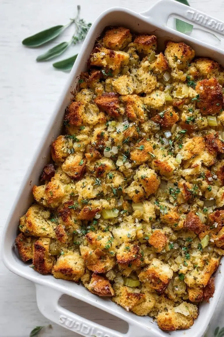 Buttery Herb Stuffing Recipe