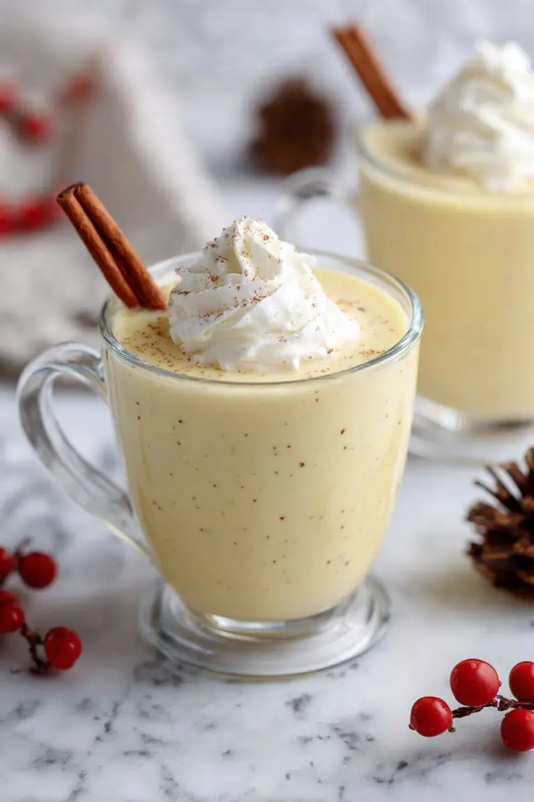 Homemade Eggnog Recipe