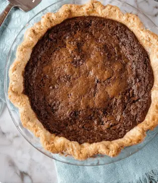 Easy Chocolate Fudge Pie Recipe